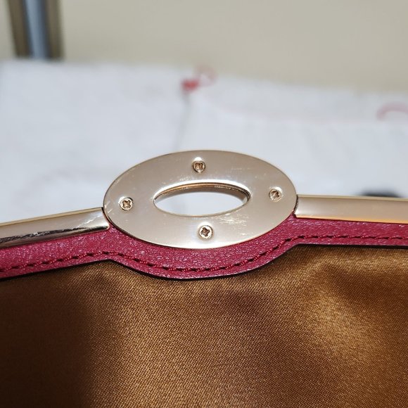 LIKE NEW "COACH" MADISON RED LEATHER SHOULDER FLAP BAG - Picture 12 of 16